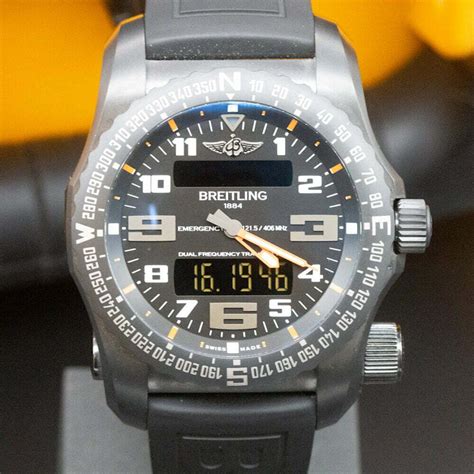 breitling emergency 2 night mission price|breitling 76325 for sale.